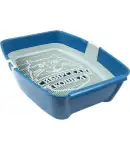 Сибирская кошка туалет "евро" для кошек глубокий с сеткой